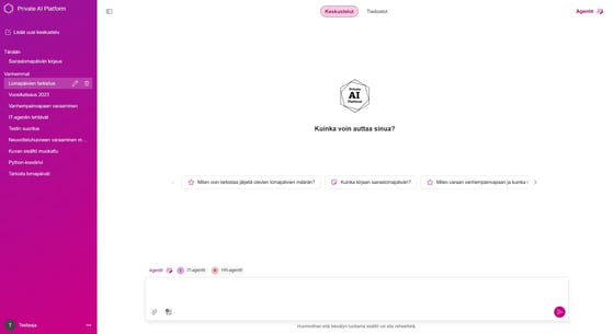Private AI Platform Advanialta