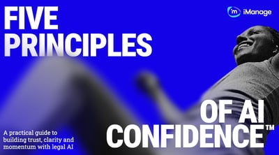 Five priciples of AI confidence