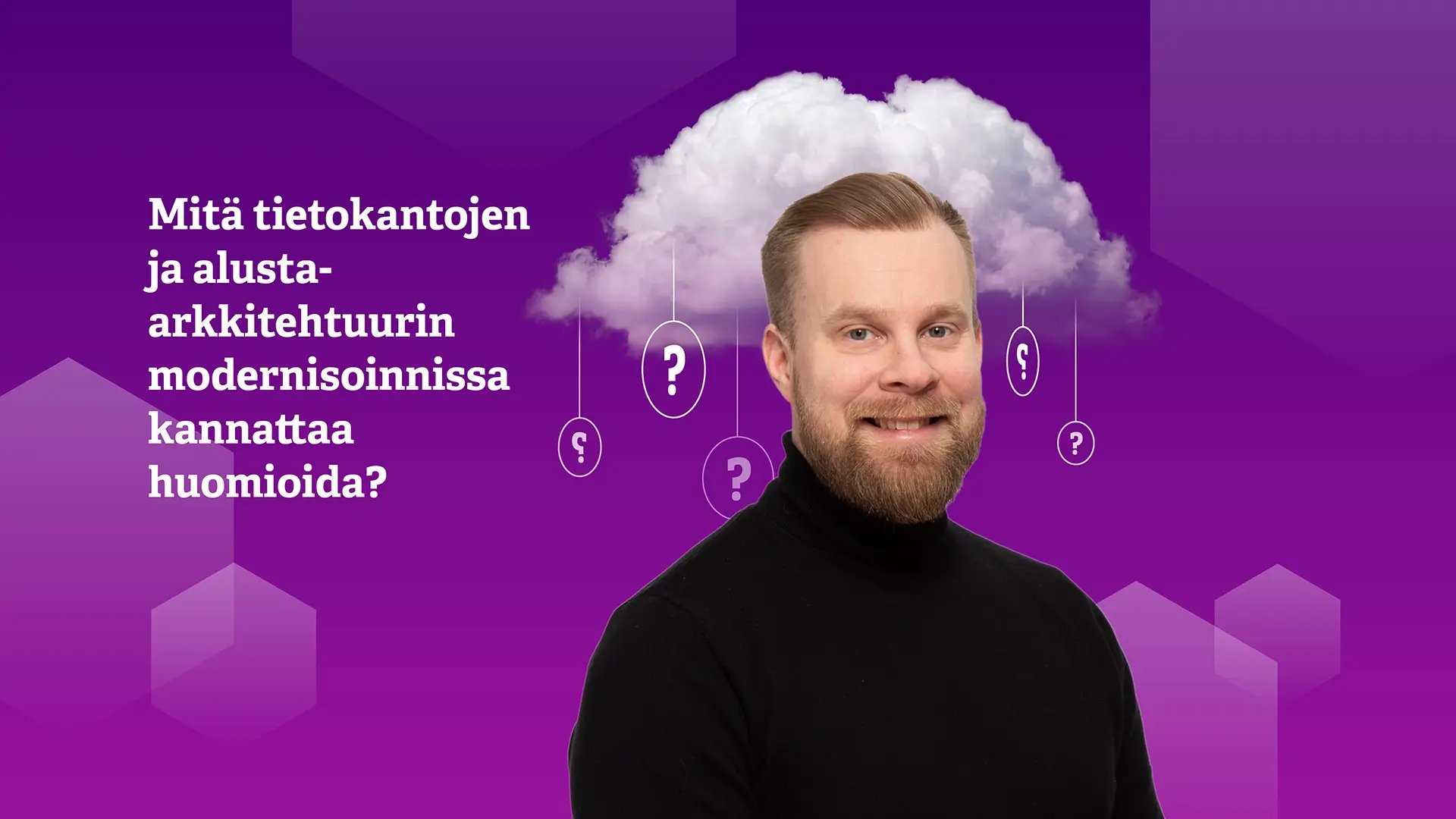 Mikä tietokannan rooli on järjestelmän modernisaatiossa?