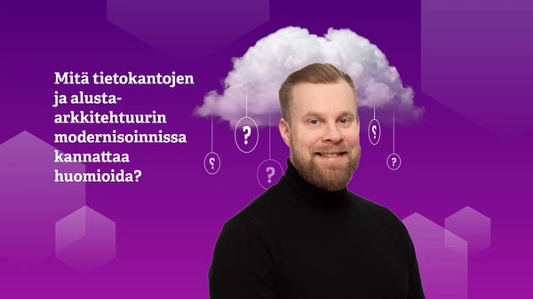 Mikä tietokannan rooli on järjestelmän modernisaatiossa?