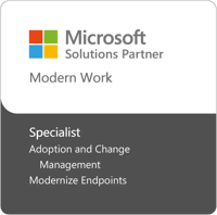 Advania is a Microsoft Solutions Partner in the solution area Modern Work. We have two specializations: Adoption and Change Management and Modernize Endpoints.
