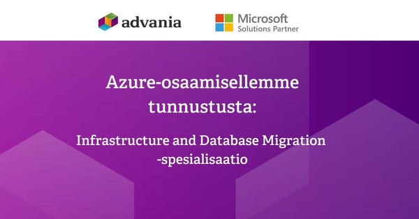 Microsoftilta uusi tunnustus Advanian Azure-osaamisesta