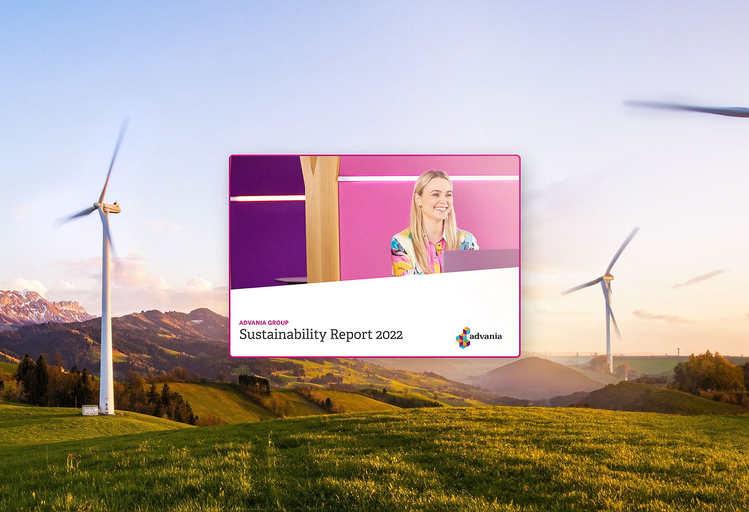Advania Group's sustainability report 2022