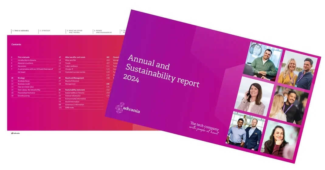 Advania Group's Annual and Sustainability report 2024
