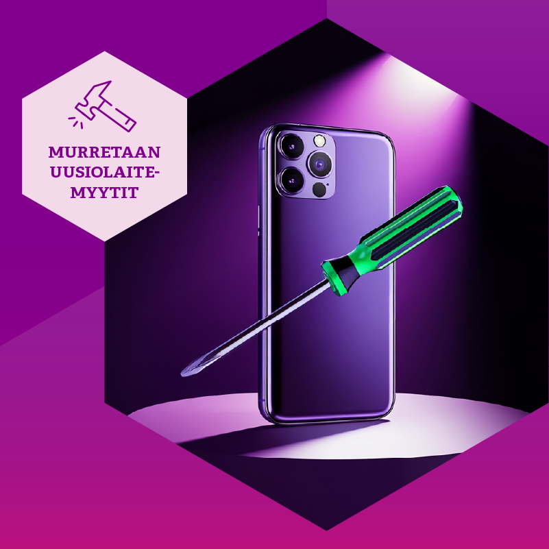 Luottokumppanin uusiolaite on laadukas ja kestävä