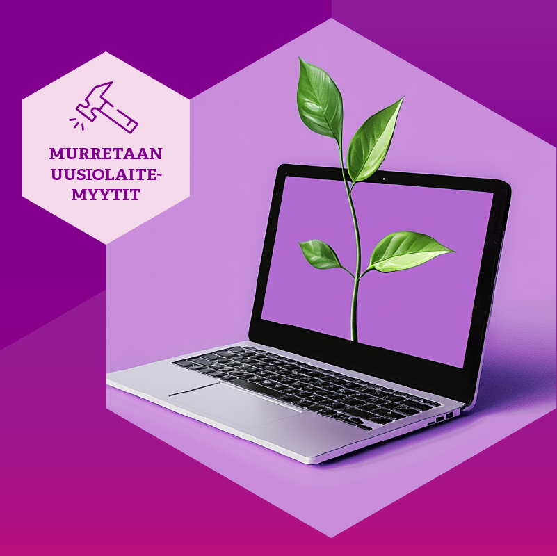 Uusiolaite säästää luontoa ja lompakkoa